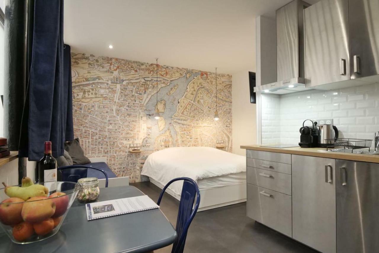 Amazing Comfy Studio - Canal Saint Martin Paris Bagian luar foto